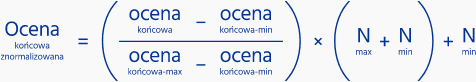 Wzór średniej ważonej Wzór średniej ważonej